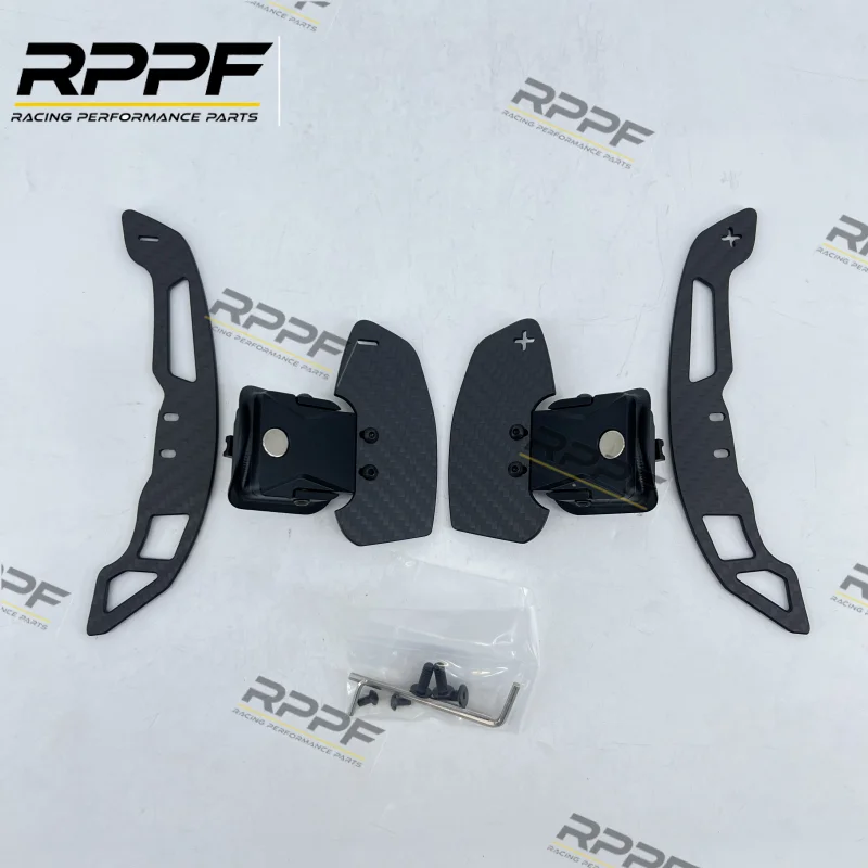 Rppf Hot Sale Black Carbon Fiber Magnetic Paddle Shifters for Lamborghini Urus 2018-2023 Urus SE 2024-2025