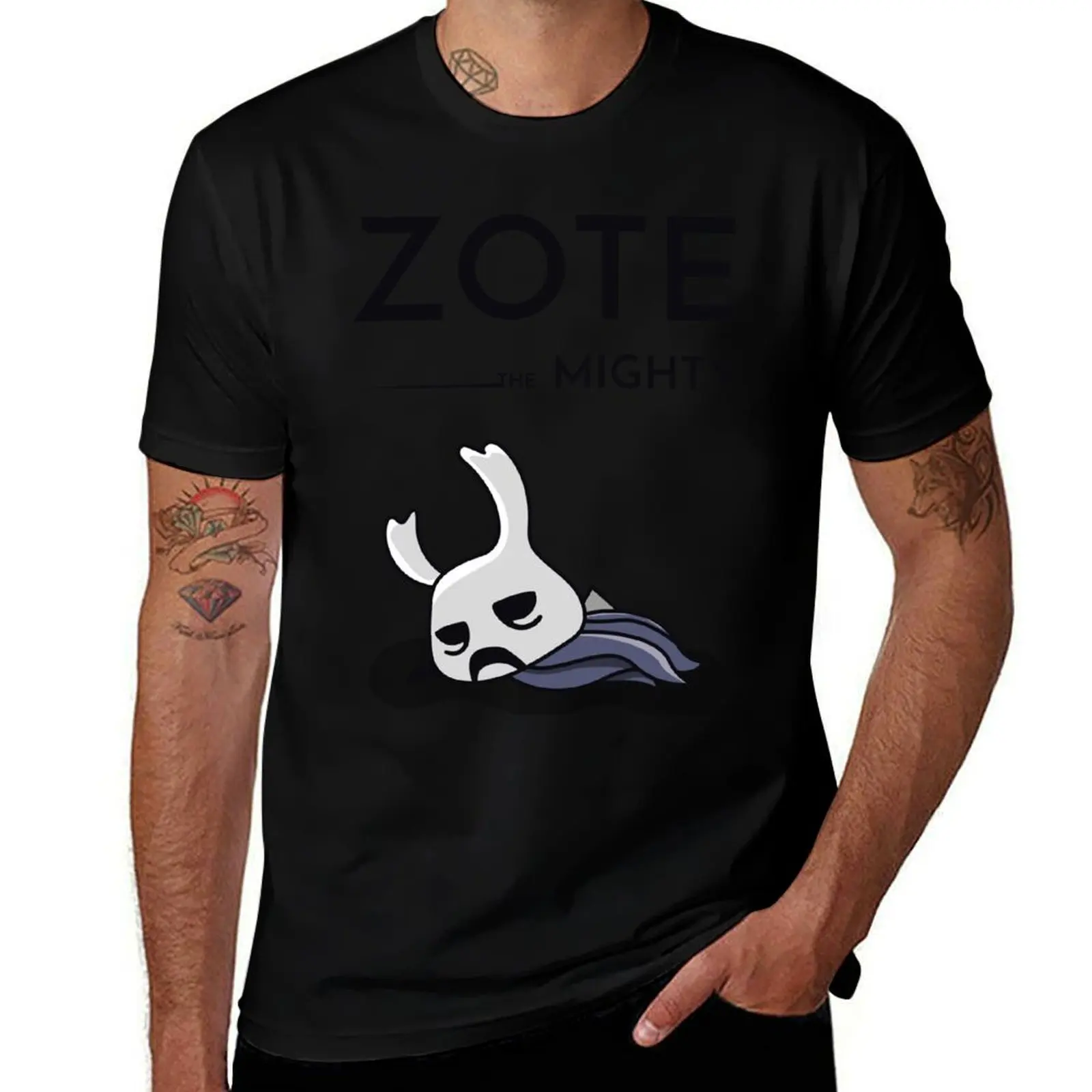 

Zote The Mighty - Hollow Knight T-Shirt t shirts for man pack cotton T-Shirt
