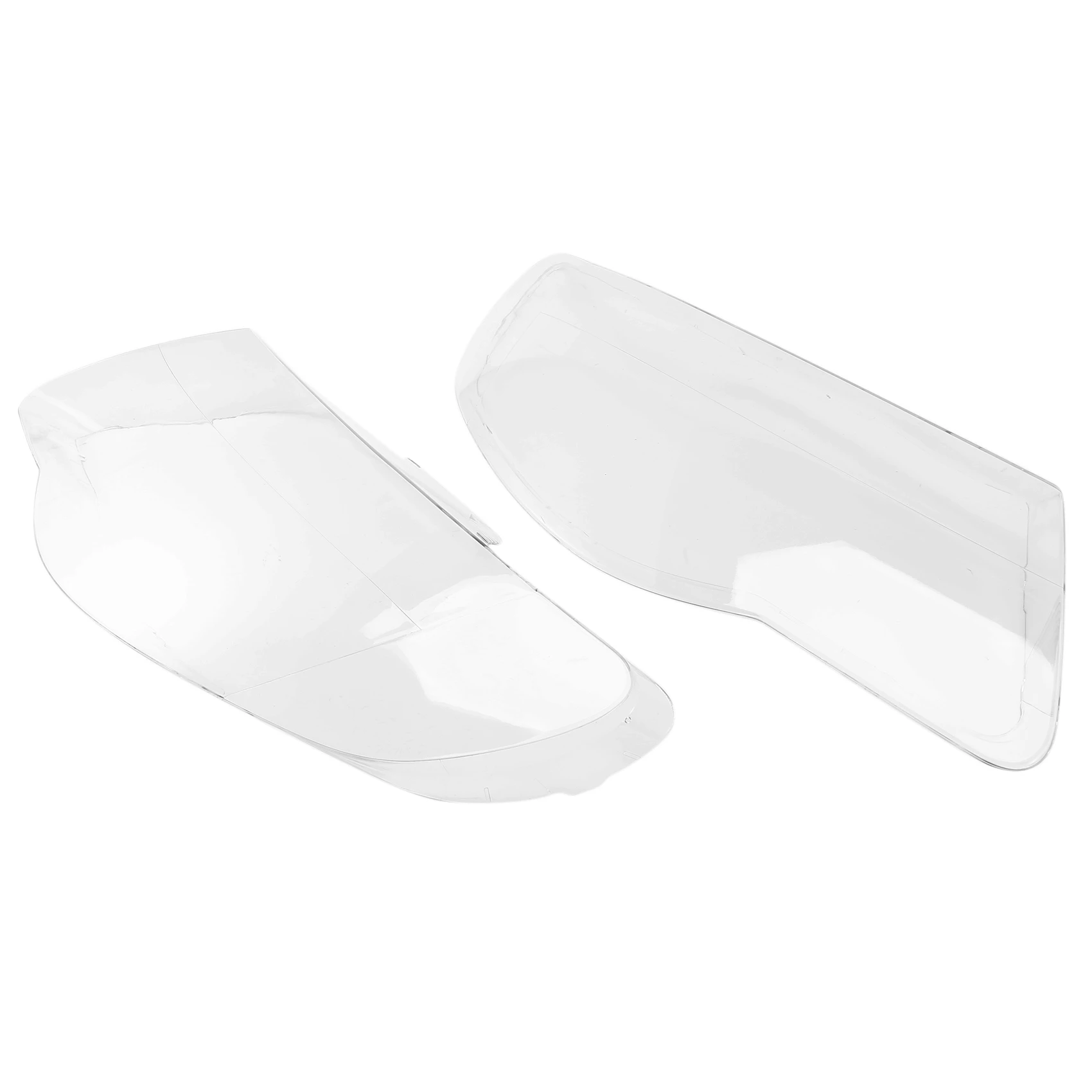 

for Touareg 2007 2008 2009 2010 Pair Car Lens Cover head light lamp Transparent Lampshade Shell Lens Glass Left&Right