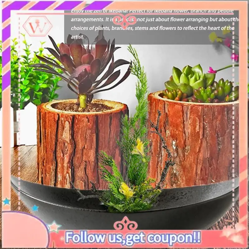 Upgraded Vase Set, 2Inch Flower Frog Kanzan With 9Inch Bowl Vase - Includes Flower Frog