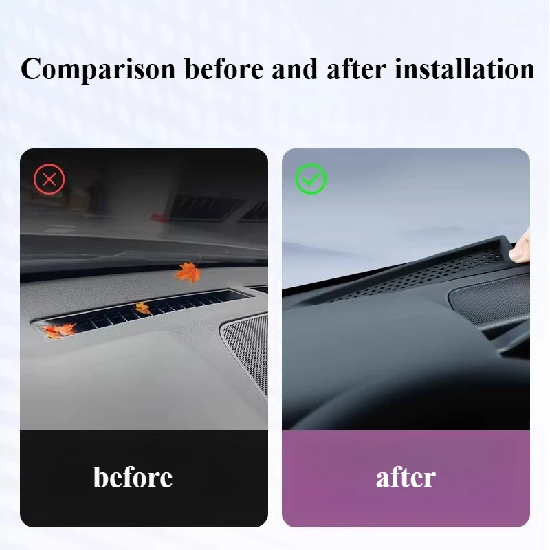 Instrument Panel Air Outlet Mask Air Conditioning Filter Dust-proof and Anti-blockage Accessories For Lexus ES200 300h 2018-2025