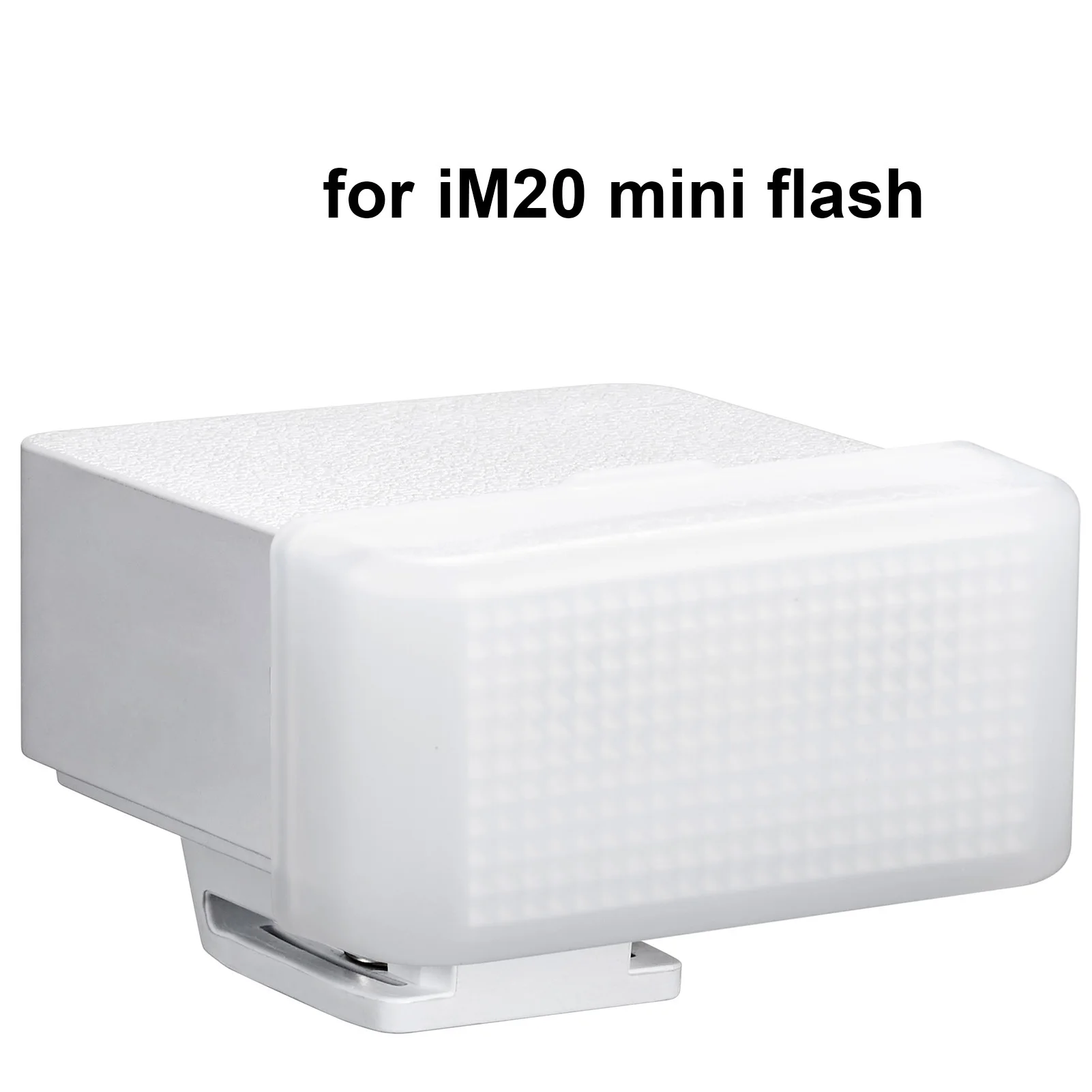Picture 4: Diffuser Photography Flash Diffuser White Lamp Shade Diffuser Plug and Play for GODOX IM20 Mini Flash Photography Light Diffuser