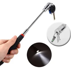 Magnetische teleskop Magnet Stift Pick-Up-Tools Grip Erweiterbar Pickup Stange Stick Lange Erreichen Stift Handliches Werkzeug für Picking up Muttern Bolzen