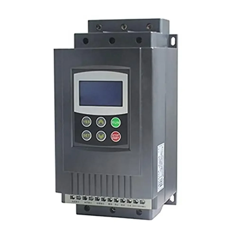 50HP 3 Phase AC Motor Soft Starter 460V-480V 37KW Variable Torque Control Panel Overload Protection IP20 RH90% Industrial Motor