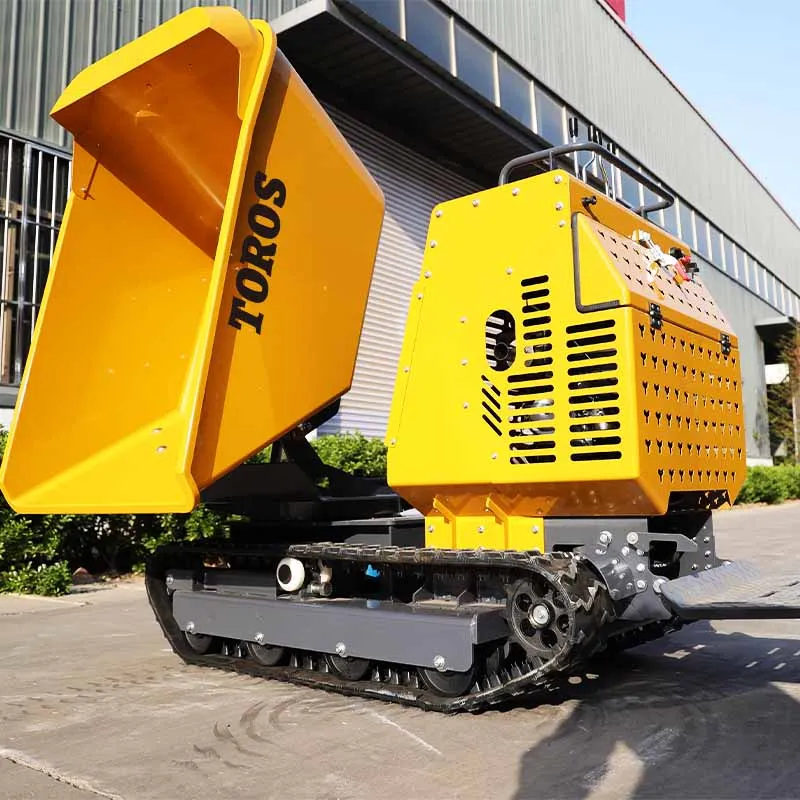 Online deposit payment TOROS Mini Dumper Transporter Track Carrier with Hydraulic Tipping Customized All Terrain Mini Dumper