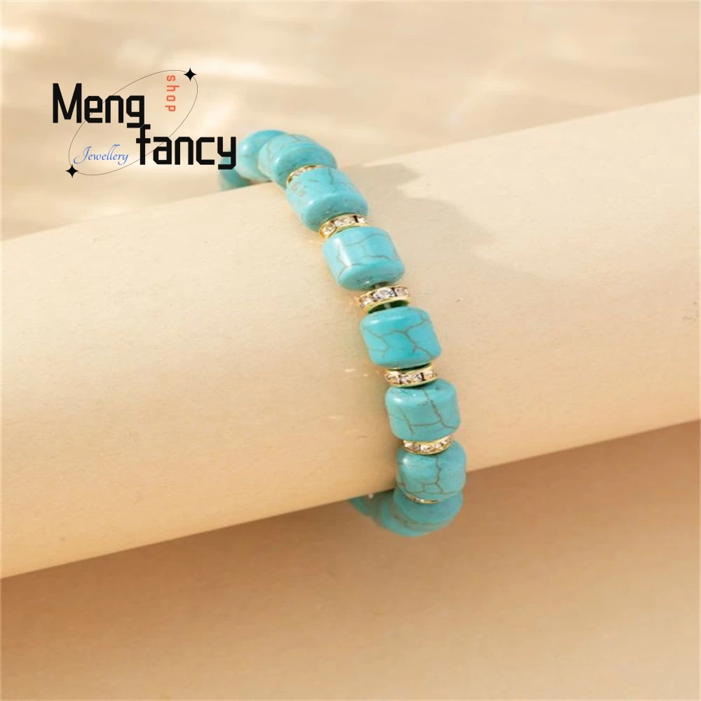 

Hot-Selling Bohemian Jewelry And Bracelets, Creative Turquoise Beaded Jewelry, And European-Style Bracelets Elegant Exquisite