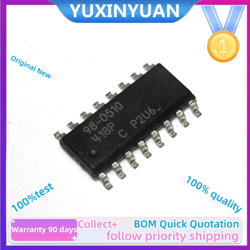 1~10PCS  IR98-0510  SOP16  SOP YUXINYUAN SOIC IC in stock ,100%test