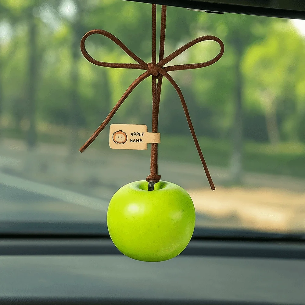 Simulated Design Simulation Keychain Decoration Fruit ornament Handbag Charms Bag Accessories Red/Green/Pink Keychain Ornament