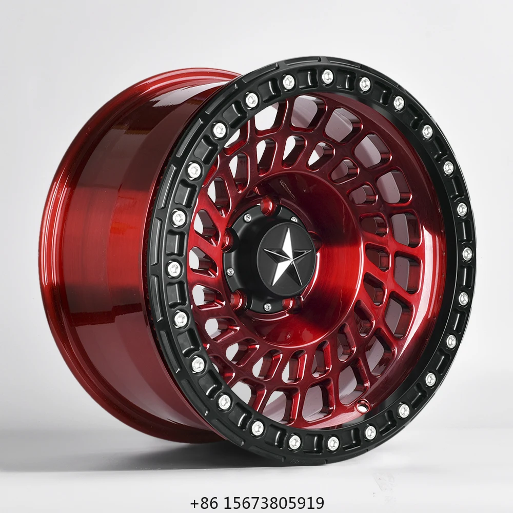 JD002 Offroad Wheels Forged 18x9 20x9 Offset +6 PCD8x180 CB124.1 Beadlock Wheels