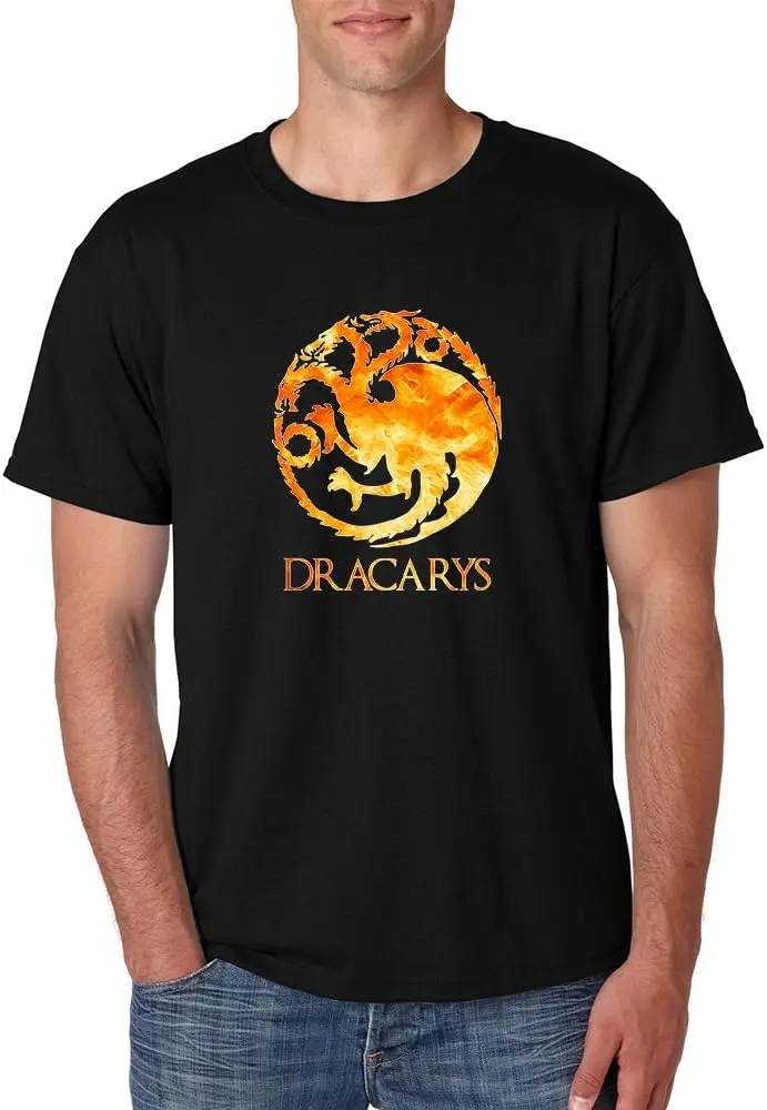 ALLNTRENDS Men's T Shirt Dracarys Cool Tredy Tshirt