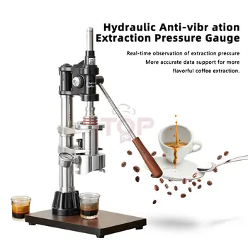 ITOP 수동 에스프레소 커피 머신, 상업용 가정용 추출 가변 압력 레버, 커피 메이커, 1-16 바 
