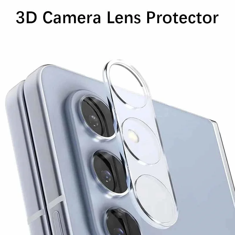 Camera Protector For Samsung Galaxy Z Fold 6 4 Fold5 Full Cover HD Lens Tempered Glass Protective Case For Samsung ZFold6 Films