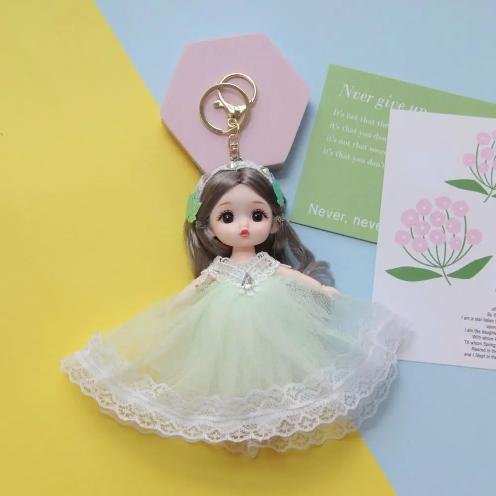 Kawali PVC Doll Pendant Hanging Ornament Bag Accessories Keychain Bag Charm for Barbie Doll