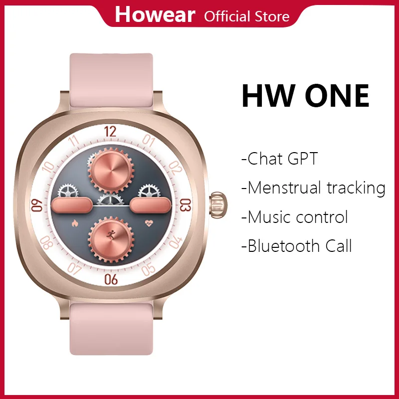 

Умные часы Смарт-часы Мужчины Женщины Howear HW ONE Ultra Chat GPT NFC Спорт на открытом воздухе Bluetooth Вызов NFC Воспроизведение музыки для Android IOS