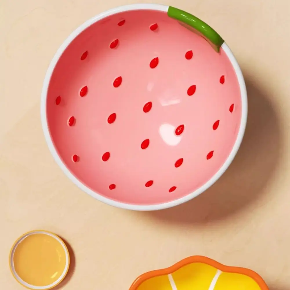 

Ручная роспись керамическая приподнятая миска для кошек с высокой ножкой и косым ртом, предотвращающая блювота, миска для кошек, фруктовая серия, защита шеи, наклонная тарелка для кошек