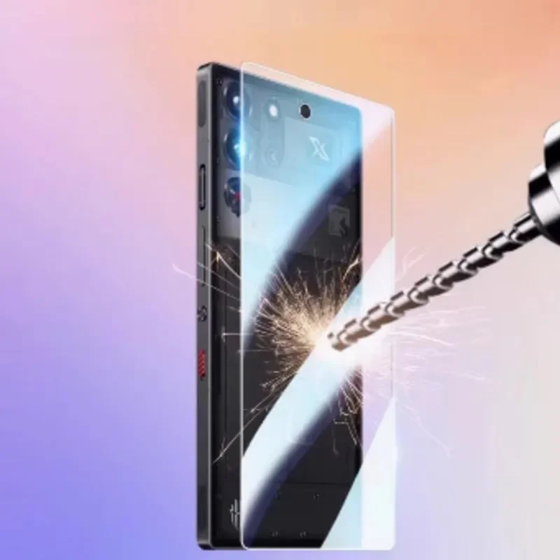 زجاج مقسى خلفي لهاتف ZTE Nubia Redmagic 9 Pro Plus 9Pro + غطاء خلفي غطاء كامل واقي للشاشة فيلم خلفي لـ Red Magic9Pro+