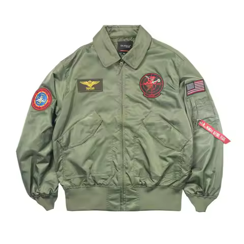 Air Force G1 kurtka lotnicza pogrubiona pikowana kurtka górna warstwa kurtka ze skóry bydlęcej płaszcz męski kurtki zimowe M212 - AliExpress 