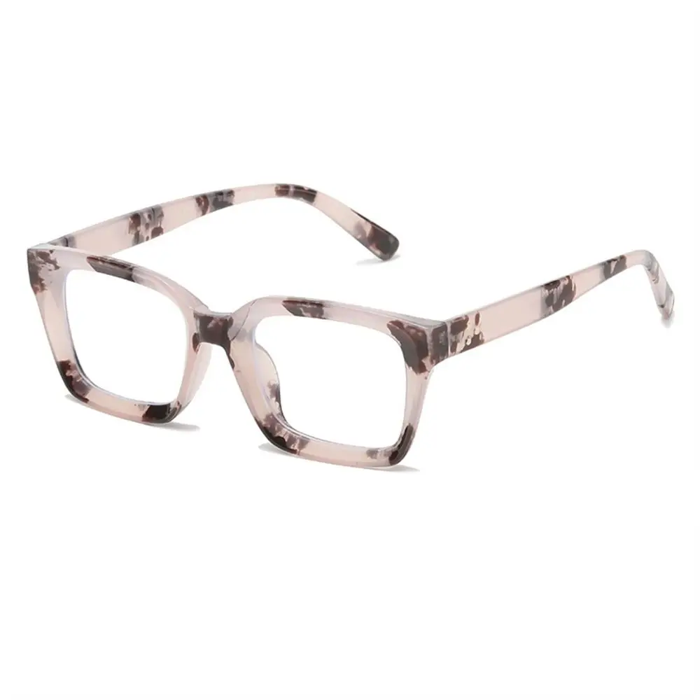 Vision Care PC Anti-UV Blue Rays Glasses Square Ultra-light Computer Goggles Solid Color Optical Glasses Frame Men