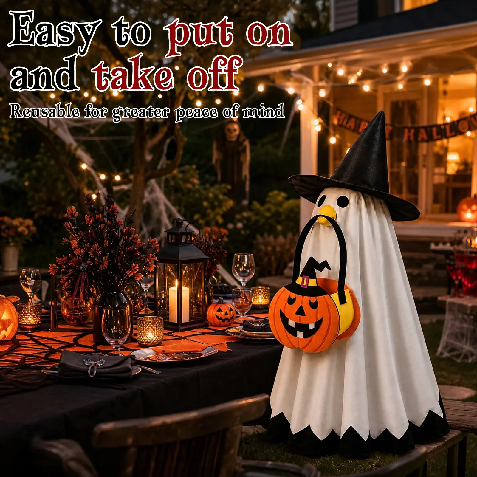 Porch Goose Outfit Set with Clothing and Hat for 23