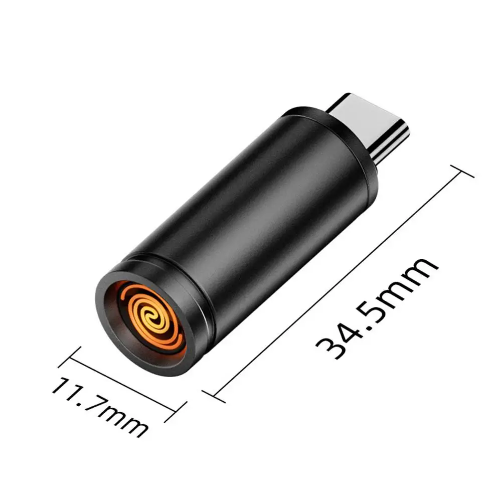 ولاعة USB C للإشعال بالهواء - مقاومة للرياح وفعالة للطاقة، ولاعة جيب محمولة