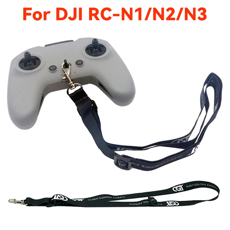 Remote Controller Lanyard NeckStrap w Fixed Hook for DJI MINI 2/Mini 3 4 Pro/Air 3S/Mavic 3/NEO RC-N1/N2/N3 Drone Accessory