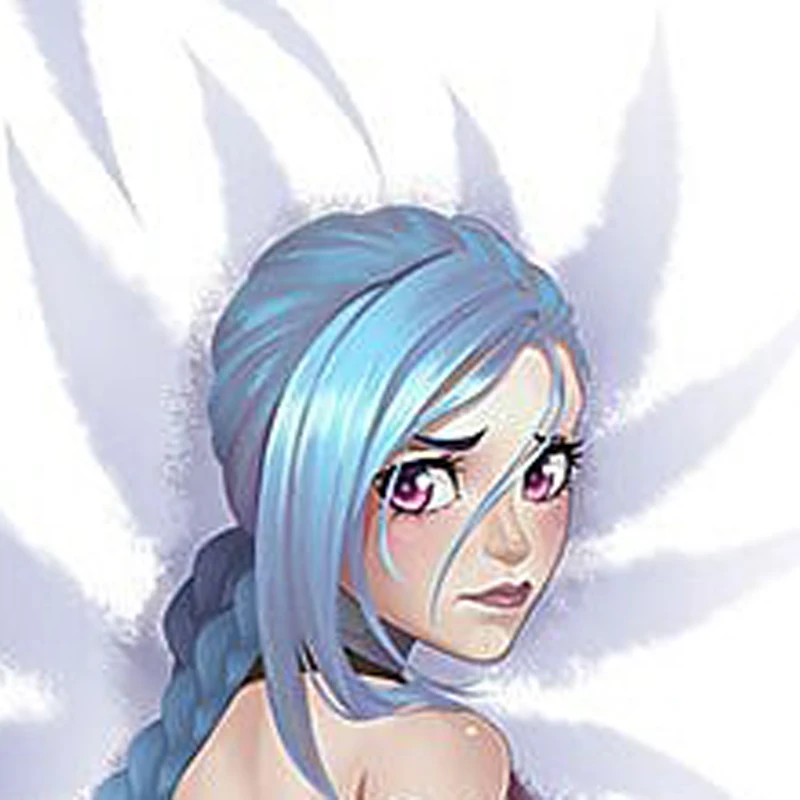 Jinx Anime Dakimakura Pillow Cover Double Sided Print Hugging Body Pillow Case Multi Size 120-180cm