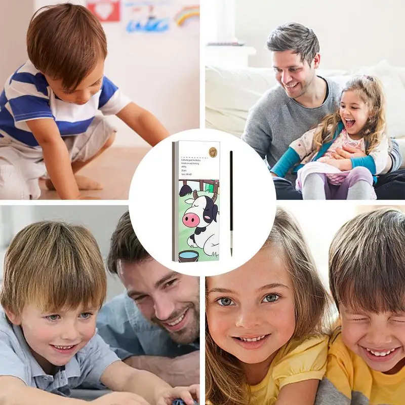 Libro para colorear de acuarela para niños, pintura de colores al agua, pintura para niños con bolsillo, libros para colorear al agua para actividades de viaje