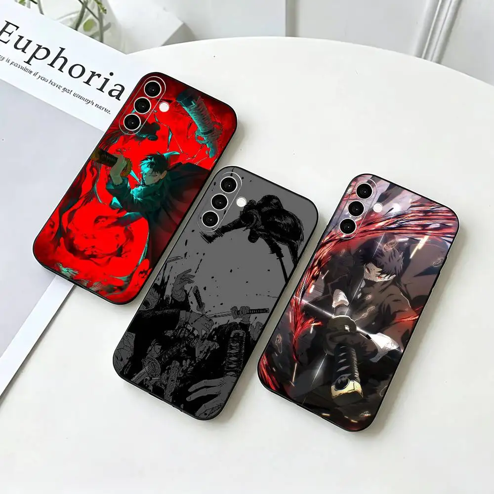 Kagurabachi Anime Anime  Phone Case For Samsung Galaxy A73,A72,A71,A70,A53,A52,A51,Soft Silicone Black Cover