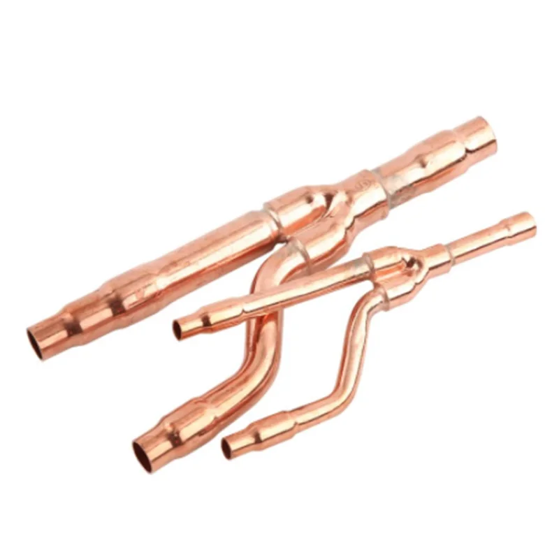 

1PCS Central Air-conditioning Splitter Branch Device Weld pipe copper pipe Parts