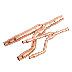 1PCS Central Air-conditioning Splitter Branch Device Weld pipe copper pipe Parts
