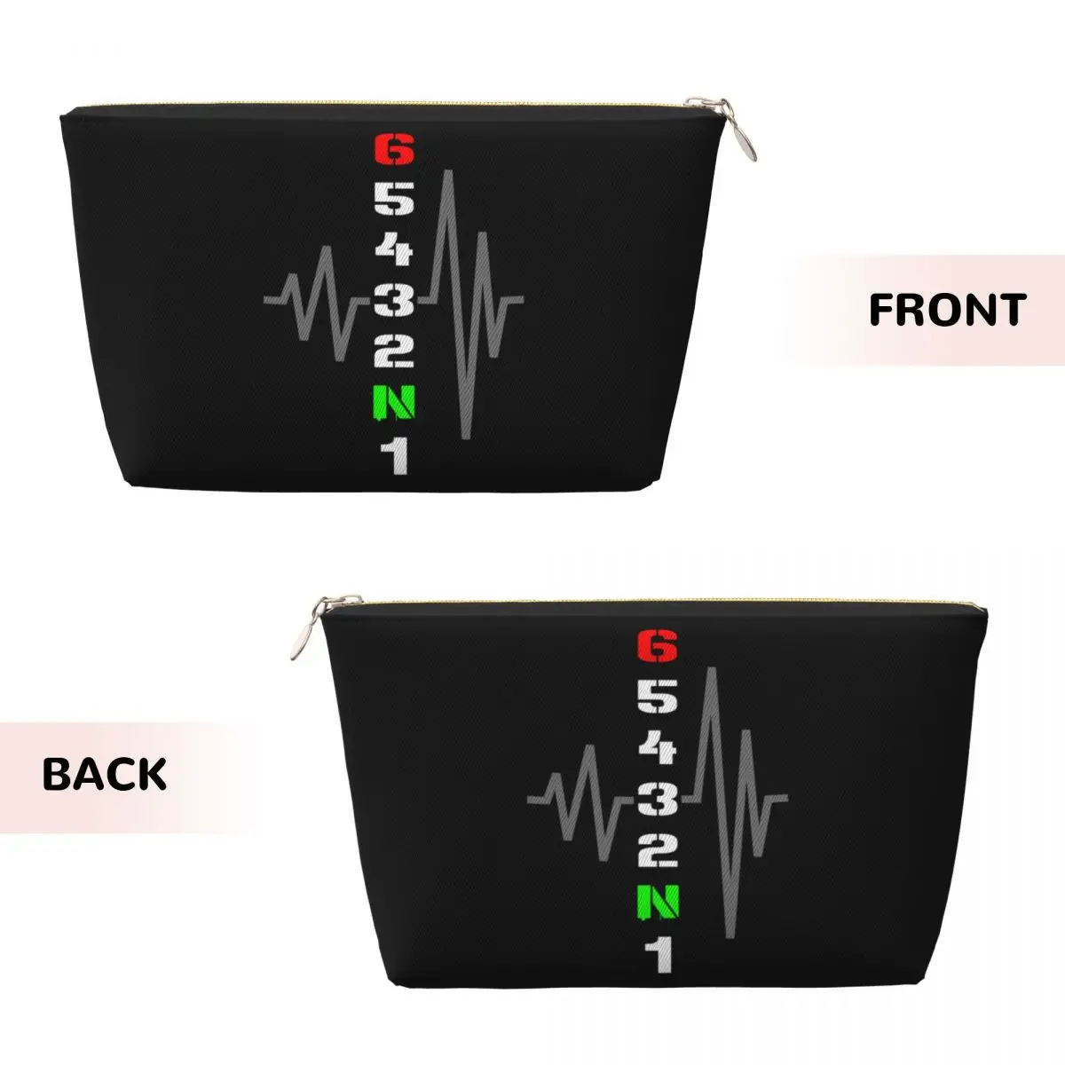 Custom Motocross Motor Sport Motorcycle Gear 1N23456 Cosmetic Bag Fashion Big Capacity Makeup Case Beauty Storage Toiletry Bags