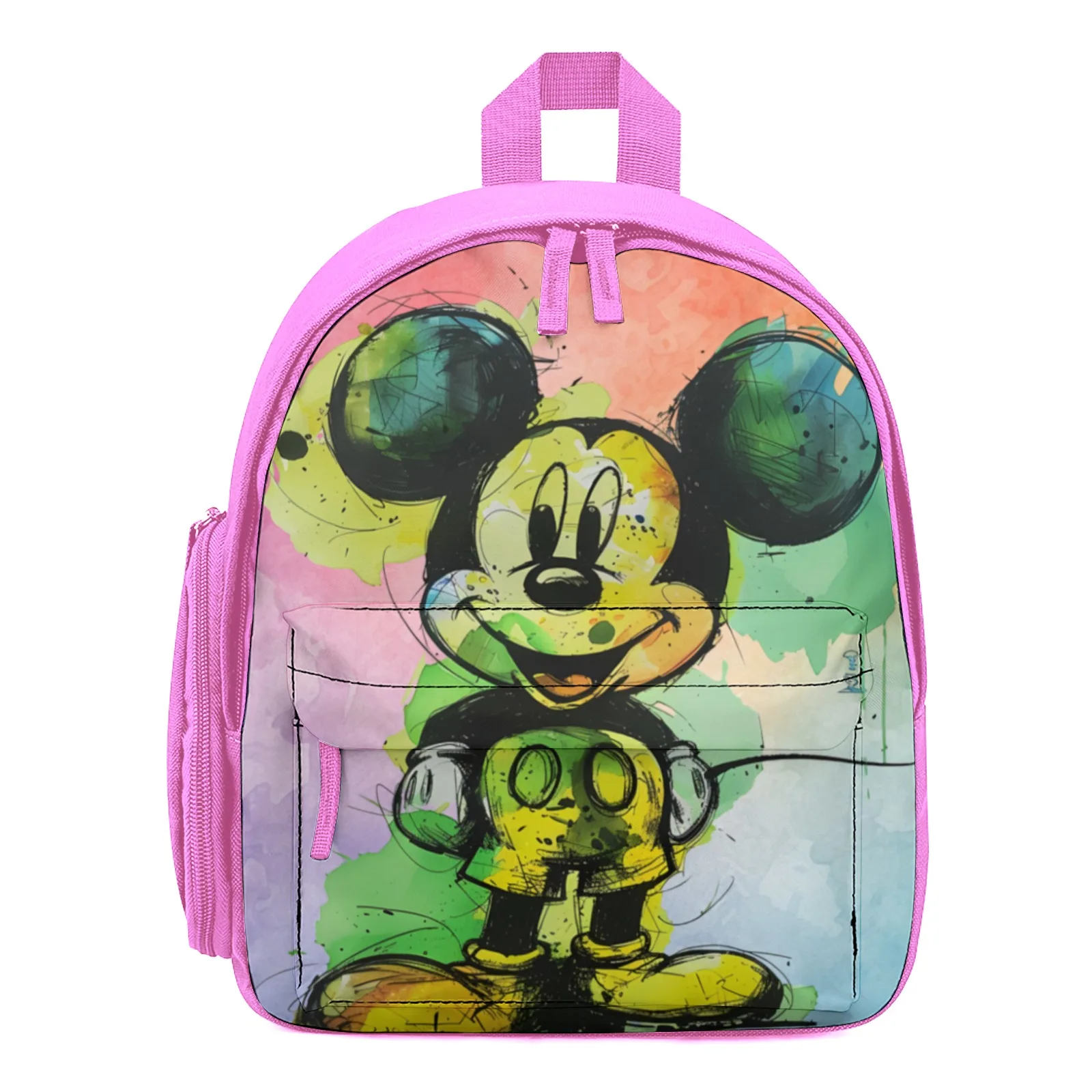 

Школьные рюкзаки с принтом Микки Мауса Mochila Escolar для подростков, сумка для учащихся начальной школы, 12-дюймовый школьный рюкзак, сумка