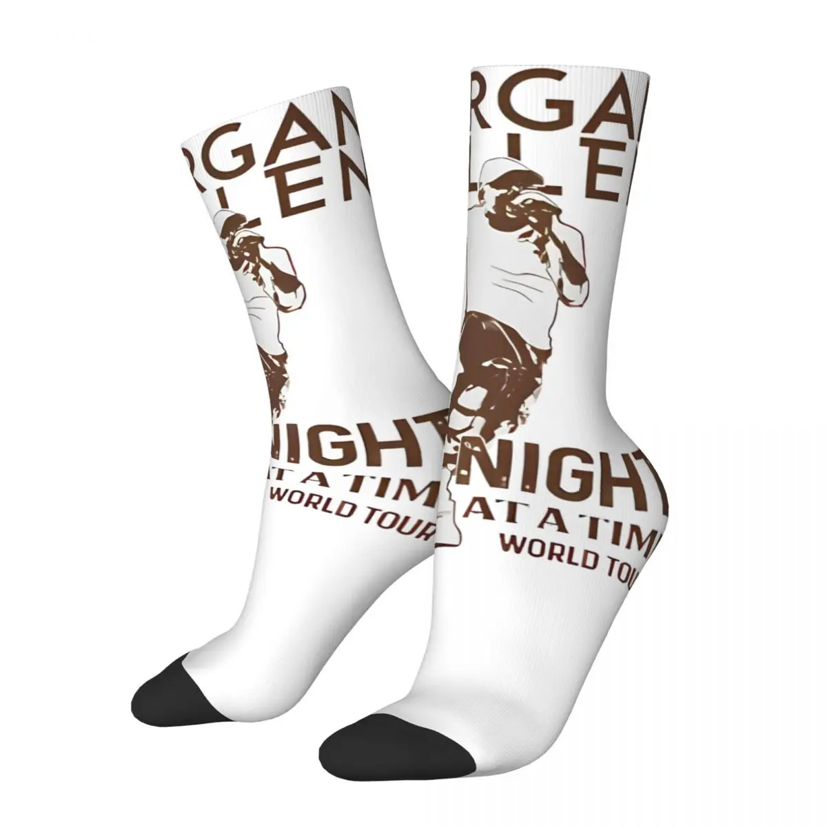 

Cozy Men Women Socks Vintage Morgan Wallen Country Music Accessories Soft Sport Socks All Season