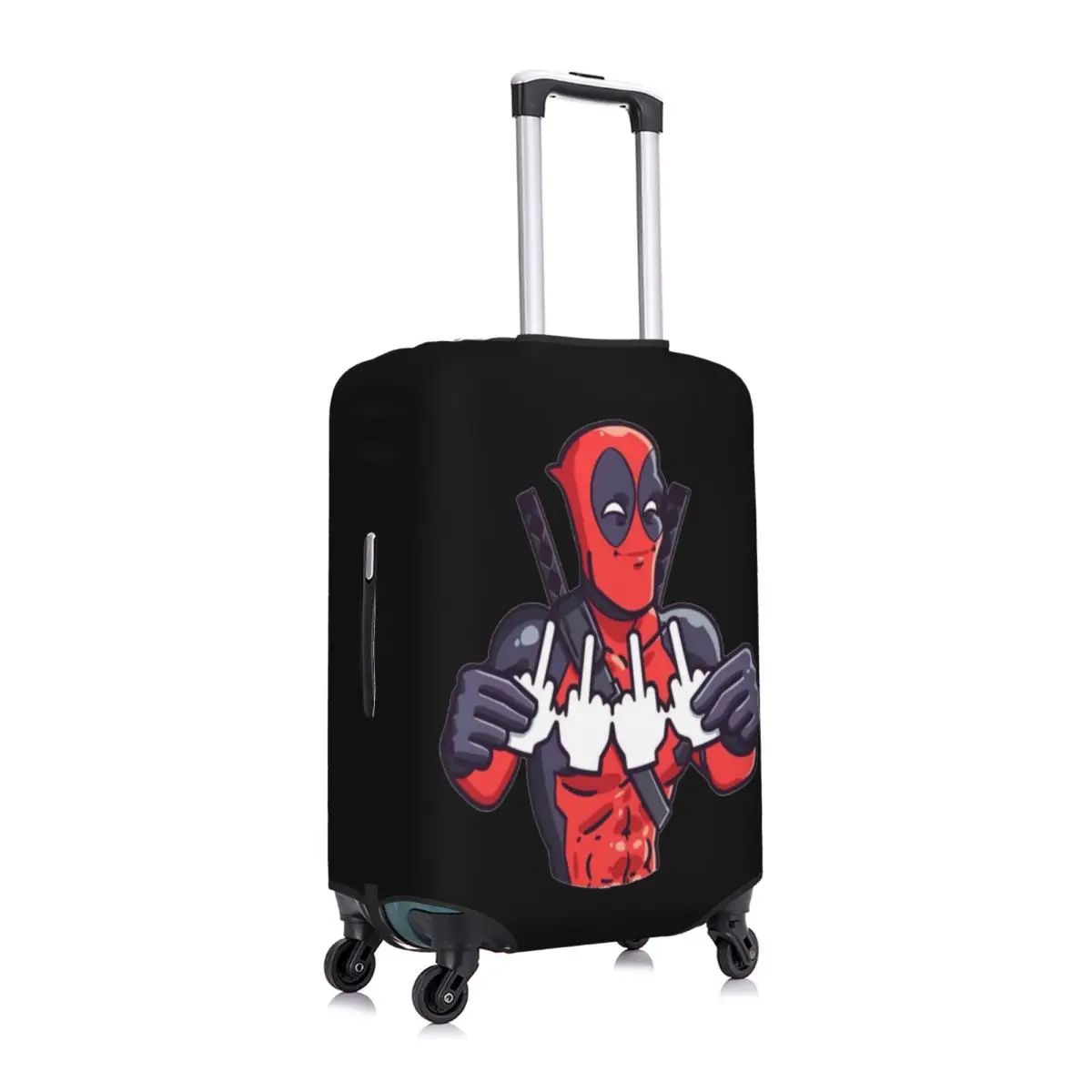 Personalizado Deadpool Filme Capa de Bagagem Protetor Moda Mala de Viagem Capa Protetora para 18-32 Polegadas