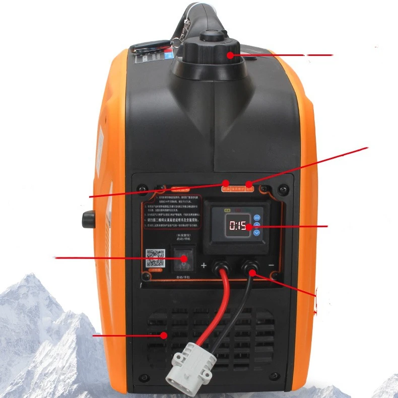 Truck Parking air Conditioning 24V Gaso-line Generator Portable Portable Automatic Start-stop Intelligent Silent High-power DC