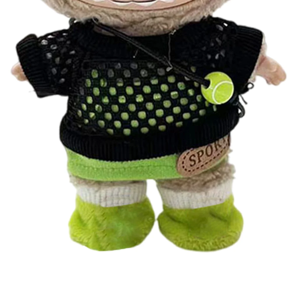

Cute Mini Doll Clothes for Labubu 17cm Dolls Accessories No Doll Doll Clothes Outfit Dolls Clothing for Girls Birthday Gifts