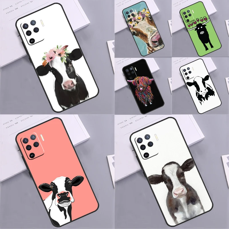 Cute Cartoon Cow Ph…