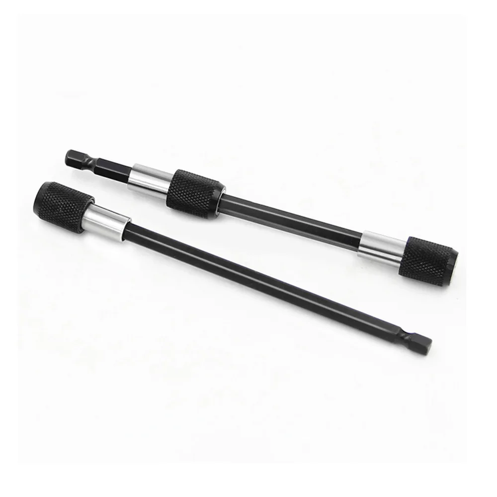 High Quality Magnetic Extension Bit Set Extensions Quick Change 1/4" 6.35mm Hex Rod Shank Long Handle Slef-lock  60 75 100 150