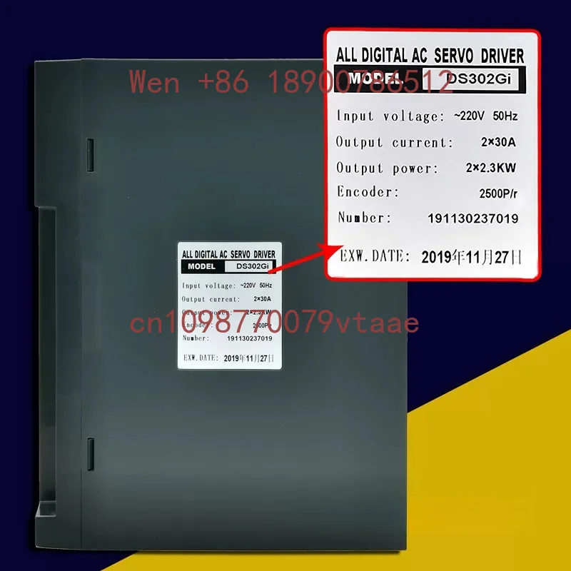 NEWker's Brand-new Original Full Range of DS301GI AC Servo Drives NEW302HE Dual-drive Control with One and Two DS302GI