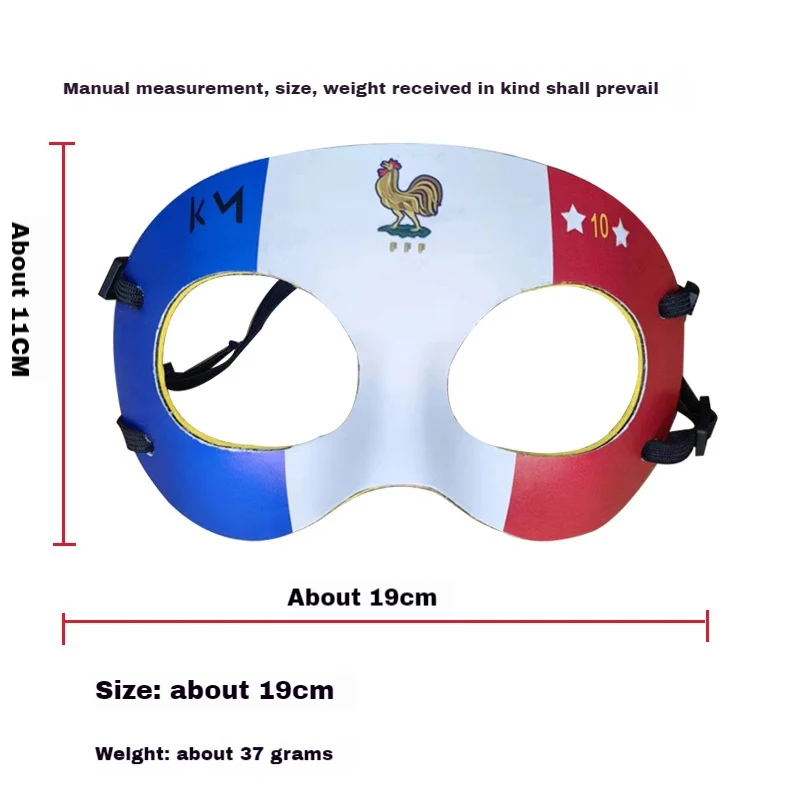 Cosplay K.m 10 Mask Football Basketball Sports Mask Anti-collision Football Stars Facial Protection The Same Model Party Mask