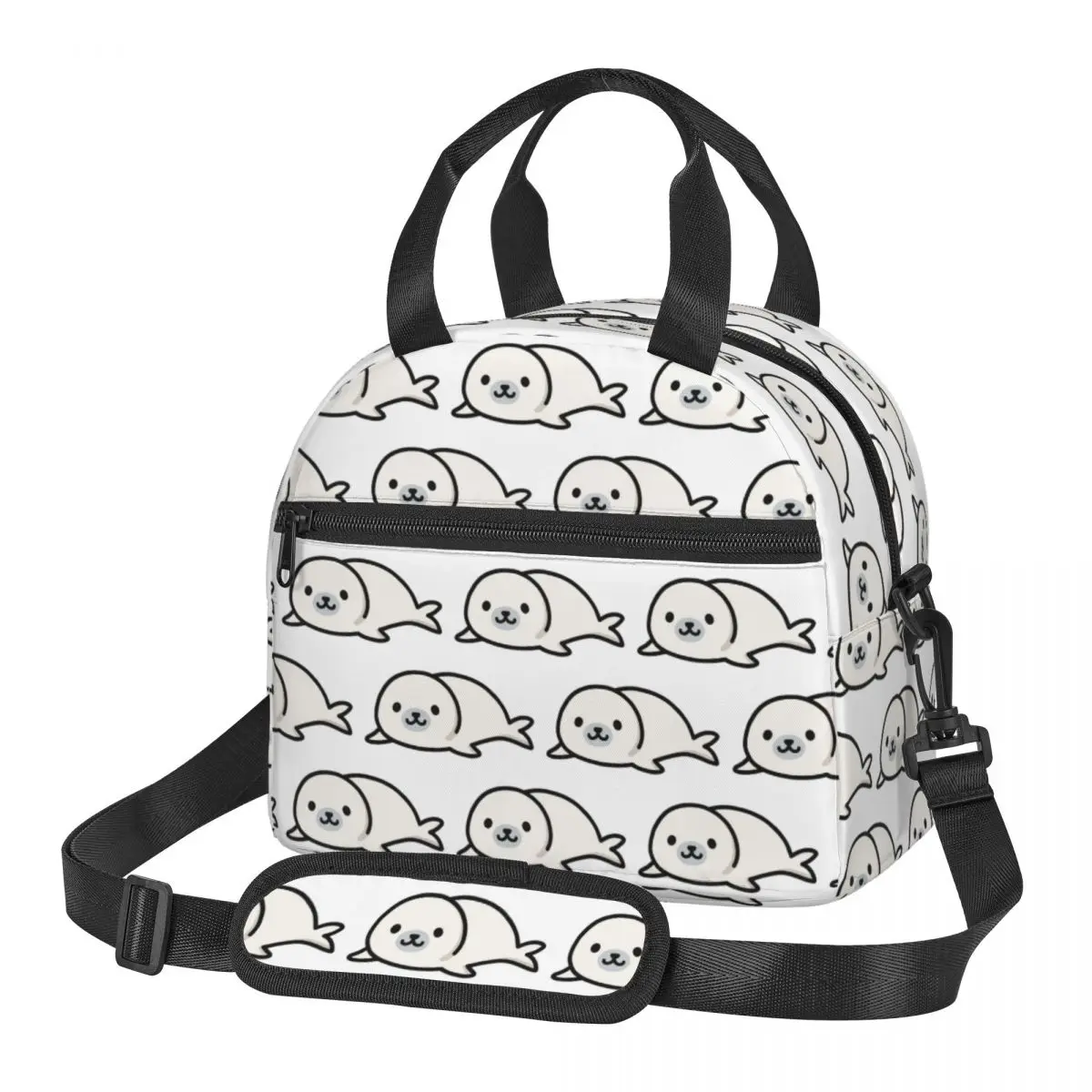 Seal Insulated Lunch Bag for Women Bento Storage Food Boxes Portable Cooler Thermal Lunch Box Tote