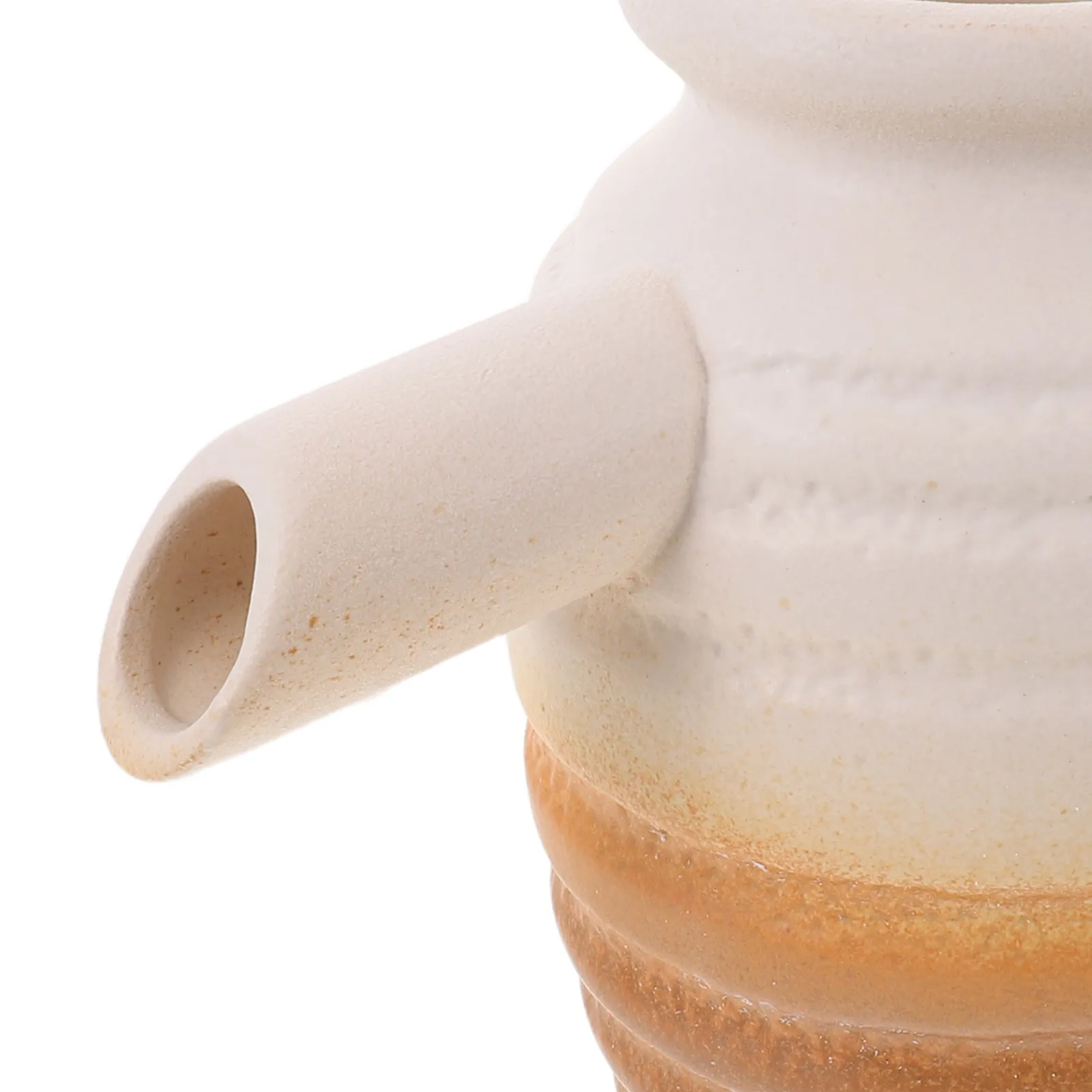 Ceramic Garden Fountain Spitter Outdoor Decorative Waterfall Ornament Hydroponic Vase Patio Desktop Feature