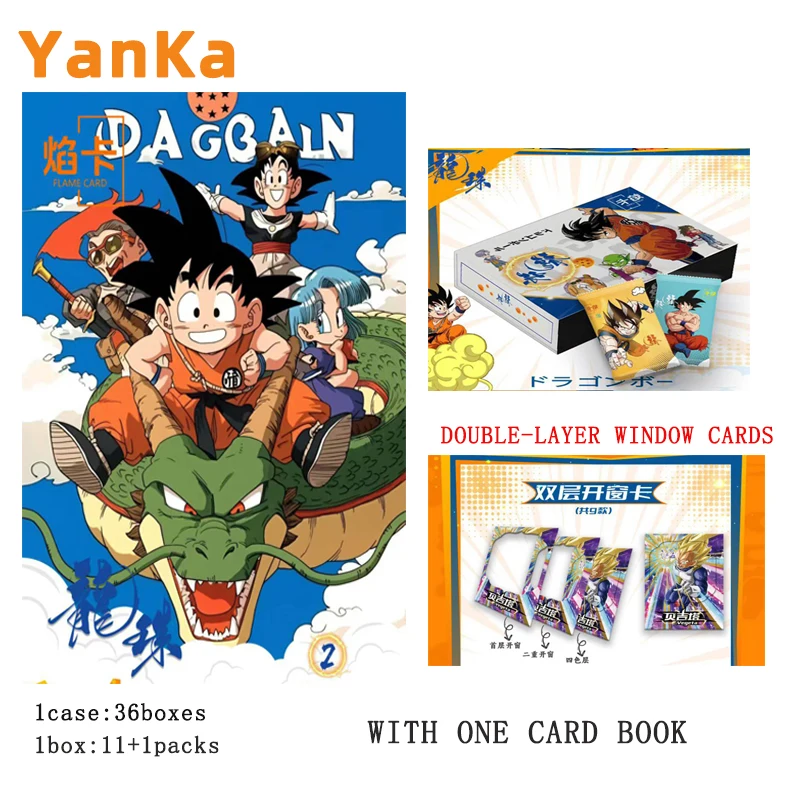 

Новые оптовые карты Dragon Ball Super Booster Box, несколько поделок, классические YanKa Heroes, комиксы, играющие коллекционные карты, детские игрушки
