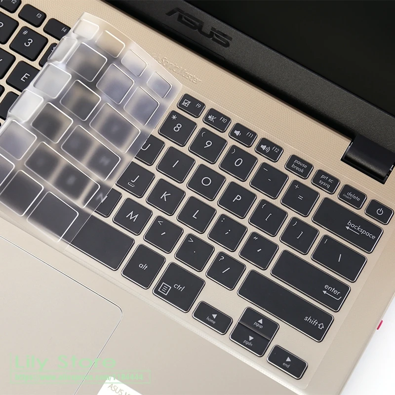 

For Asus S4000UA S4100UR S4200UQ B9440 X405 S4100U X405UA X405u Notebook 14 inch TPU laptop Keyboard Cover Protector Transparent