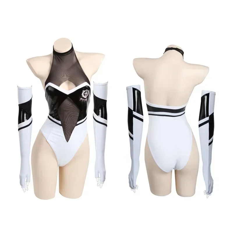 

Halloween Roleplay Jumpsuits Leather Uniforms Clothes Sexy Cosplay Cos Azur Lane IJN Takao Racing Suits Cosplay Costume Woman