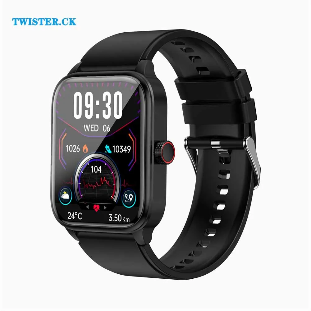 

ET540 Smart Watch 1.91" Square Large Screen Display With ECG Blood Oxygen Heart Rate Ip67 Water Resistant Smart Watch