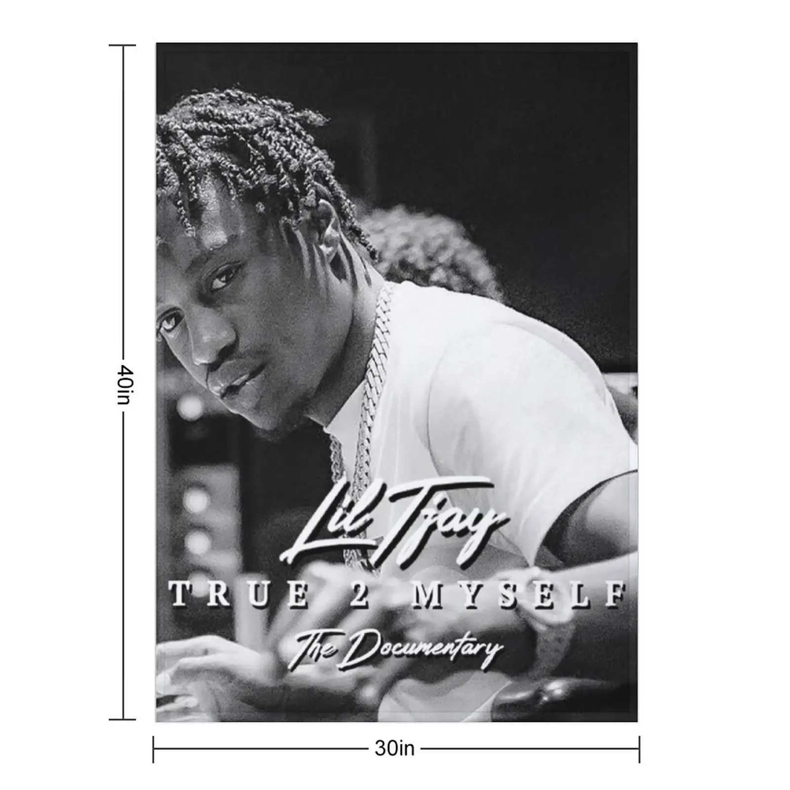 Sixya New Lil True 2 إلى جولة أمريكية 2019 رمي بطانية السفر الزخرفية العملاقة أريكة سرير الزخرفية البطانيات