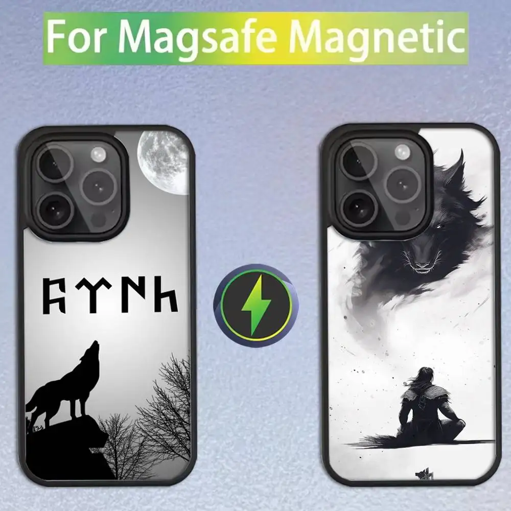 

BOZKURT Phone Case For iPhone 16,15,14,13,12,11,Pro,Max,Plus,Mini,SE Magsafe Magnetic Wireless Charging