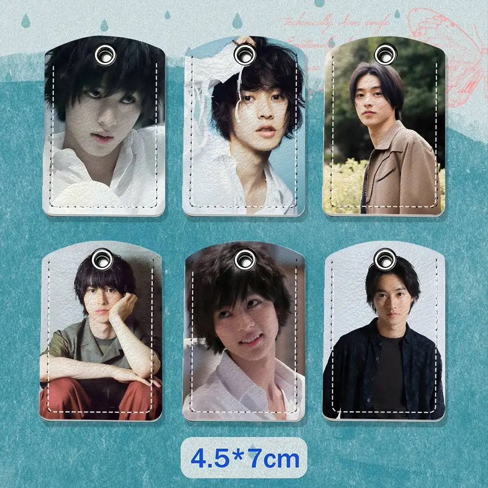 A-Alice B-Borderland Arisu Kento Holder Keychain Air Tag Bank Business Work Card Holder Student Card Protective Case Bus Card