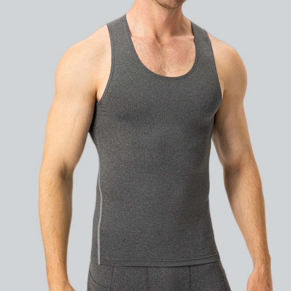 2026 New Bodybuilding Tank Tops Men Quick-drying Gym Workout Fitness Sports Vest Top Breathable Summer Casual Sleeveless T-Shirt